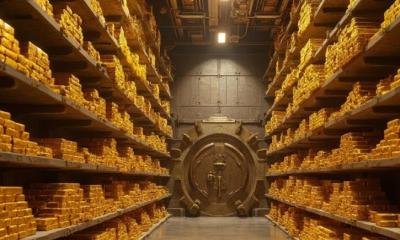 কোন কোন দেশের কাছে সবচেয়ে বেশি সোনা মজুত আছে?