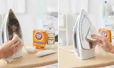 ইস্ত্রি ঝকঝকে রাখার সহজ ঘরোয়া কৌশল