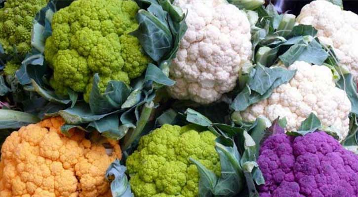 কোন রঙের ফুলকপিতে পুষ্টিগুণ বেশি?