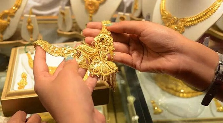 স্বর্ণের একভরি গয়নার দাম এখন প্রায় ২ লাখ টাকার বেশি